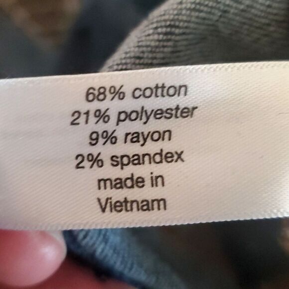 LANE BRYANT Pull-On High-Rise Cozy Wide Leg Jean - Medium Wash Size 16 - Picture 9 of 9